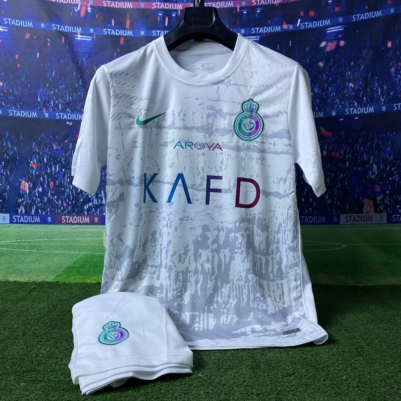 لباس سوم النصر 2024 هواداری با شورت