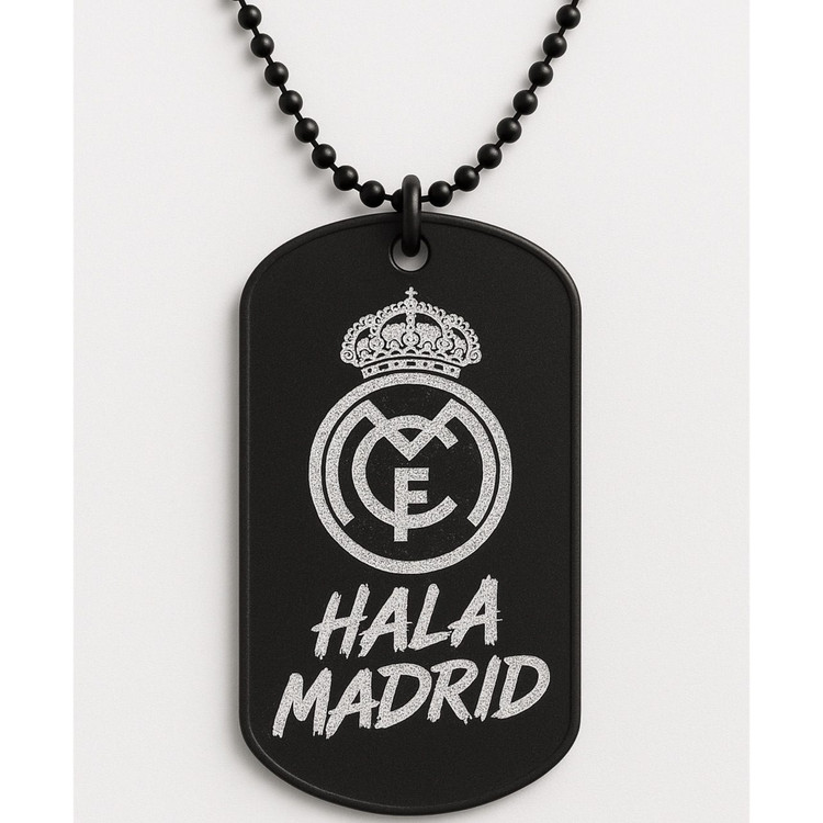 گردنبند طرح HALA MADRID مشکی