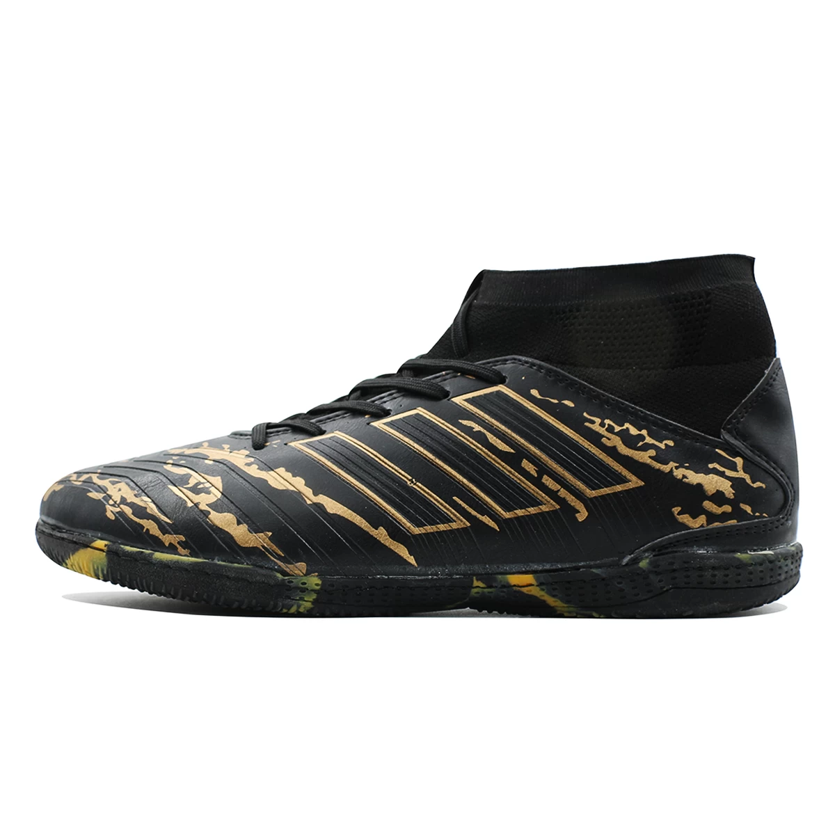 کفش فوتسال ادیداس ماتادور مشکی طلایی Adidas