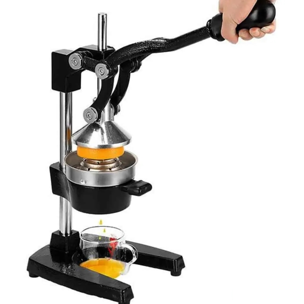 آب مرکبات گیر اهرمی استیل وارداتی مدل Hand Juicer 2024