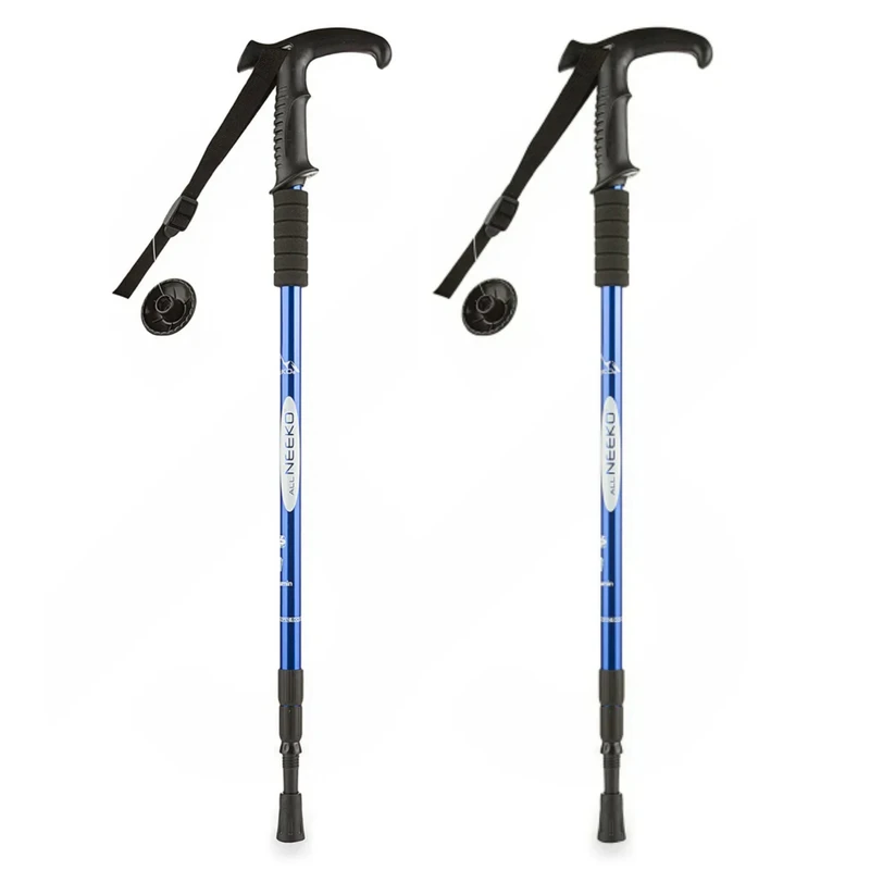 عصای کوهنوردی آل نیکو مدل Treking555Aبسته دو عددی