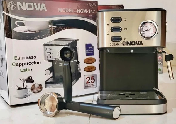 اسپرسو ساز نوا مدل NCM-147- فشار بخار 25 بار