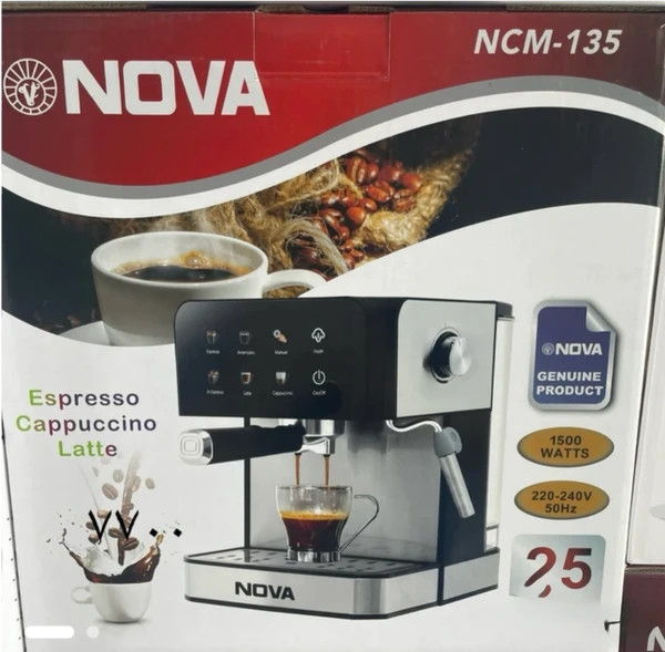 اسپرسو ساز لمسی نوا- 25 بار مدل NCM-135