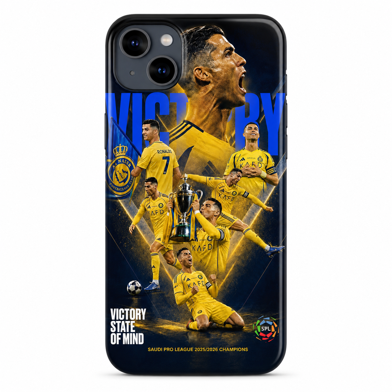 قاب گوشی طرح قهرمانی رونالدو النصر کد 2