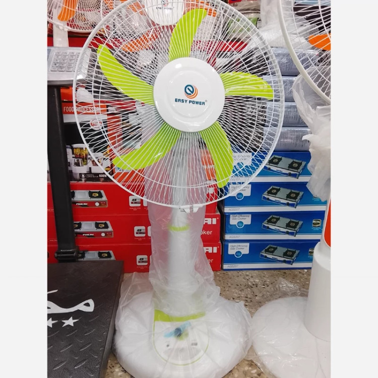 پنکه دو حالته برقی،شارژی Easy Power ایستاده 16 اینج کنترل دار