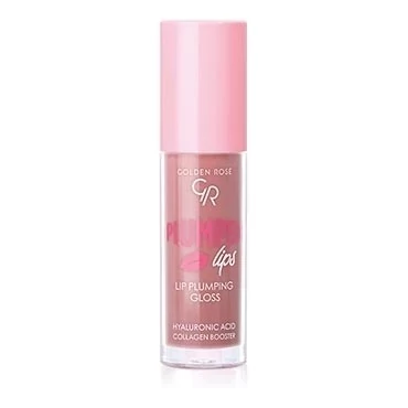 لیپ گلاس رنگی حجم دهنده PLUMPED LIPS گلدن رز Golden Rose کد 212