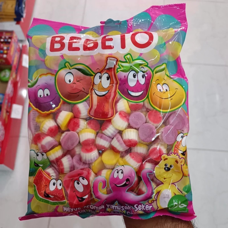 پاستیل ببتو BEBETO در انواع طعم ها وزن یک کیلویی
