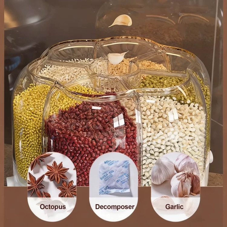 جا حبوباتی چرخشی سایز بزرگ GRAIN