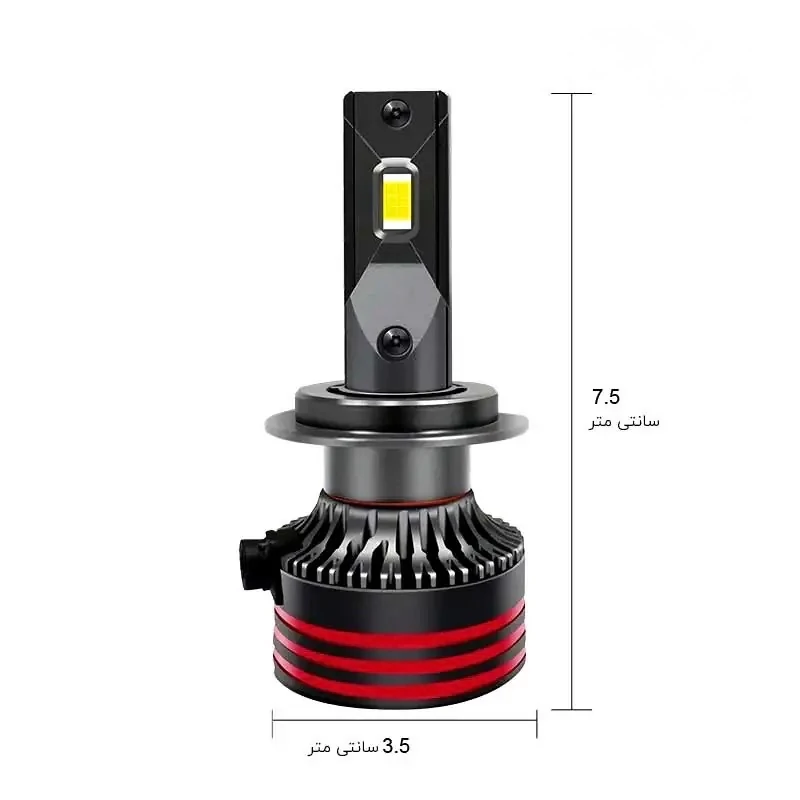 هدلایت موتور سیکلت کانپکس m8pro اصلی پایه H4 با گارانتی ( تک عددی )