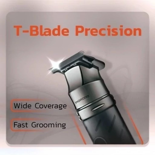 ماشین اصلاح، حجم زن و خط زن و تیغ زن برند پرودو مدل Porodo Lifestyle Edgemaster T-Blade