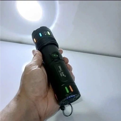 چراغ قوه اسمال سان Zy-T283 پلیسی زوم دار برند small sun با گارانتی