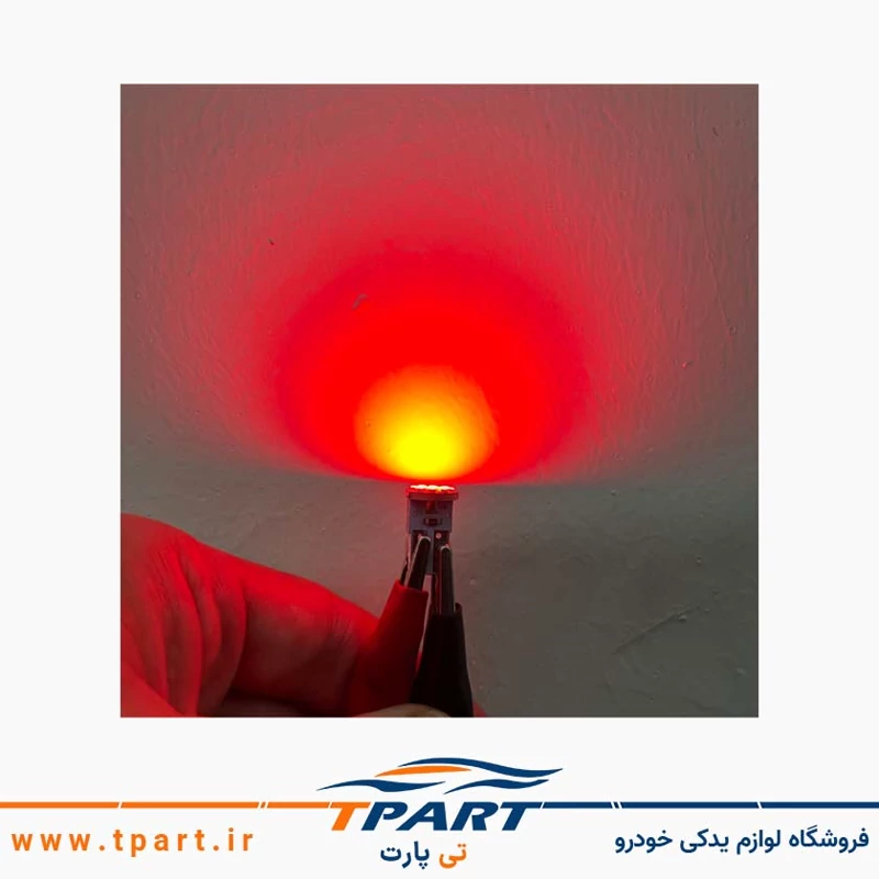 راهنما گلگیر پراید (طرح مگان) سفید + لامپ LED