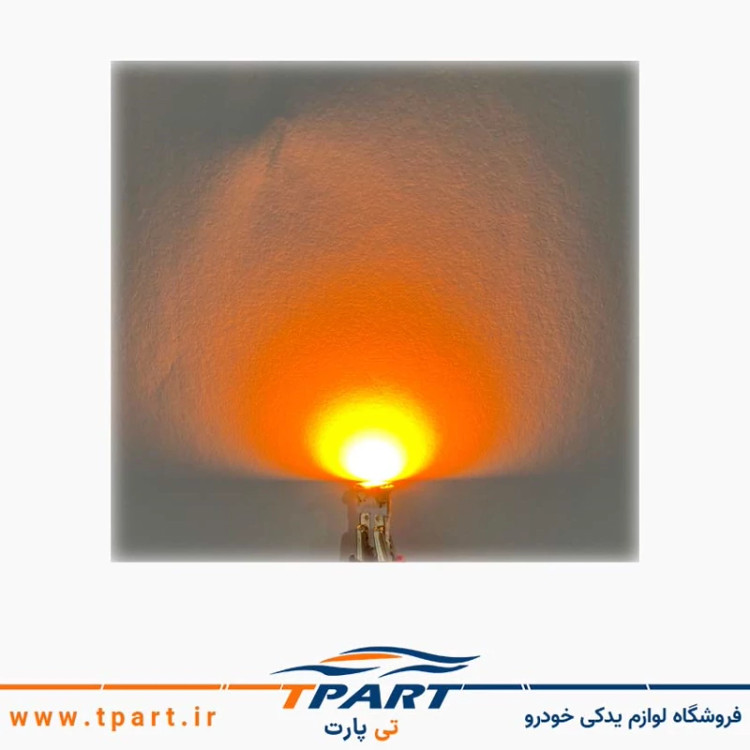 راهنما گلگیر پراید (طرح مگان) سفید + لامپ LED