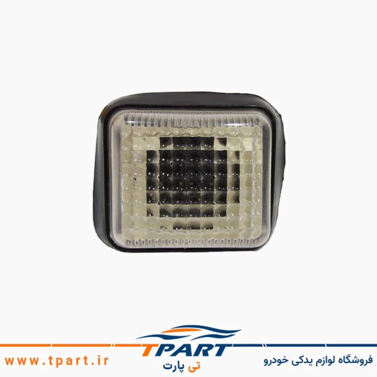 چراغ راهنما گلگیر پژو پارس و 405 سفید + لامپ LED