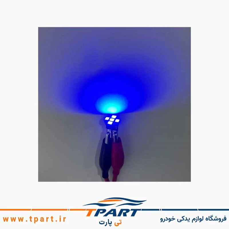 چراغ راهنما گلگیر پژو 206 نارنجی + لامپ LED