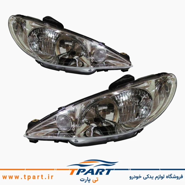 جفت چراغ جلو 206 SD (صندوقدار) فن آوران
