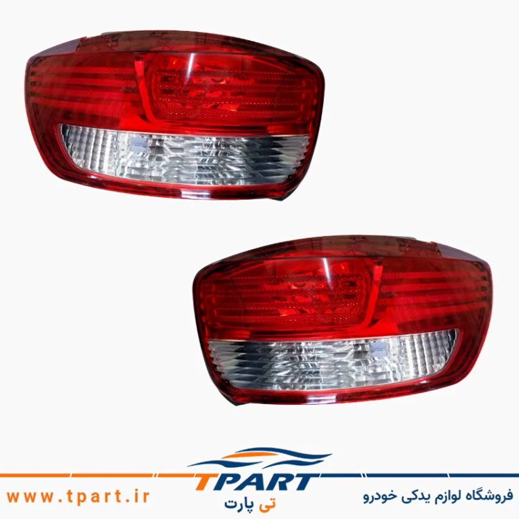 جفت چراغ عقب تیبا 2 جمع ساز