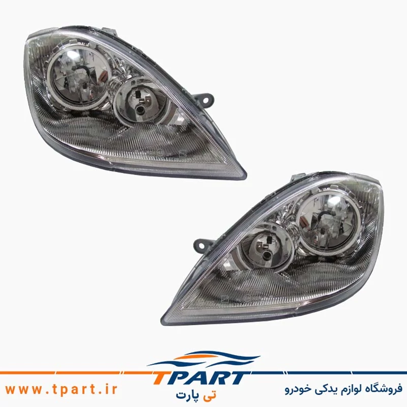 جفت چراغ جلو تیبا جمع ساز