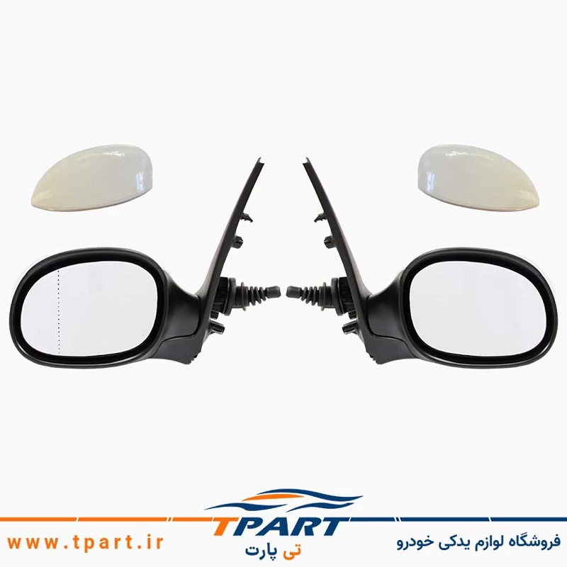 جفت آینه بغل پژو 206 تنظیم دستی کروز پلاس