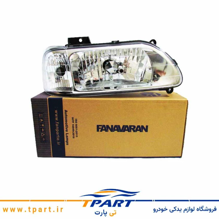 جفت چراغ جلو پراید 131 فناوران