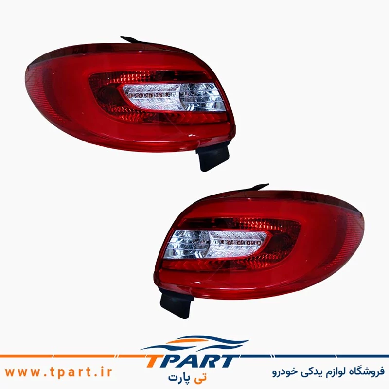 جفت چراغ عقب 207 مدرن