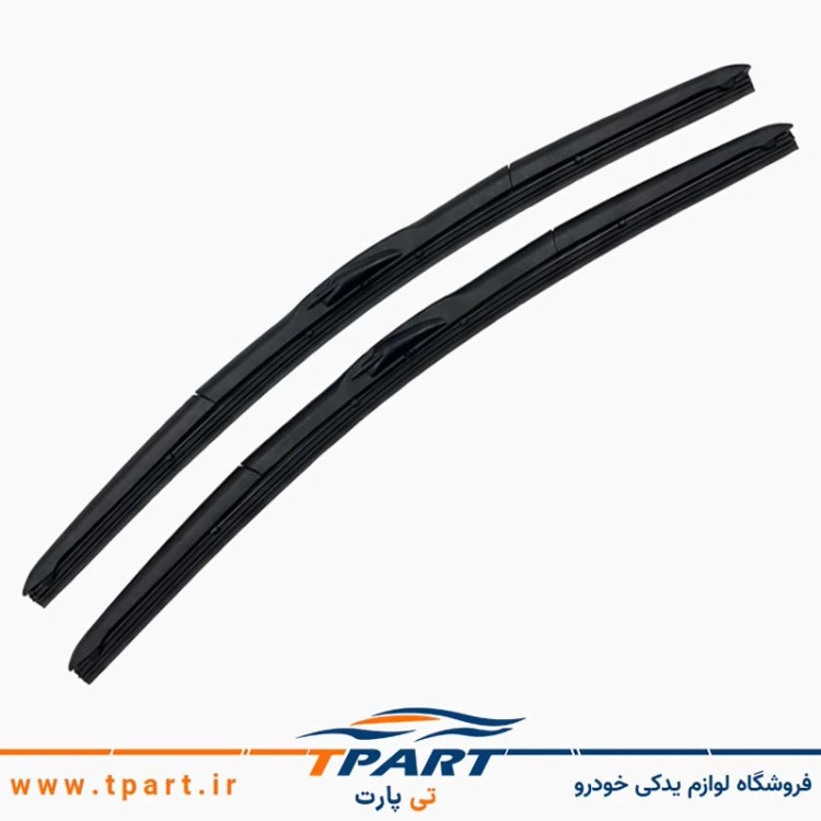 تیغه برف پاک کن هیبریدی پژو 405 بسته 2 عددی