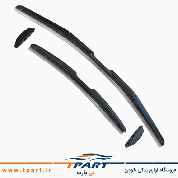 تیغه برف پاک کن هیبریدی پژو 207 بسته 2 عددی