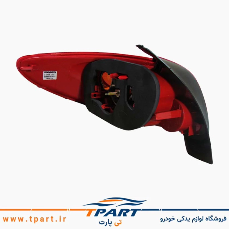 چراغ عقب پژو 206 sd (صندوقدار) سمت شاگرد
