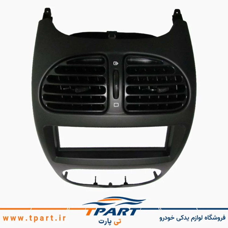 پنل بخاری وسط داشبورد پژو 206 - برند کروز