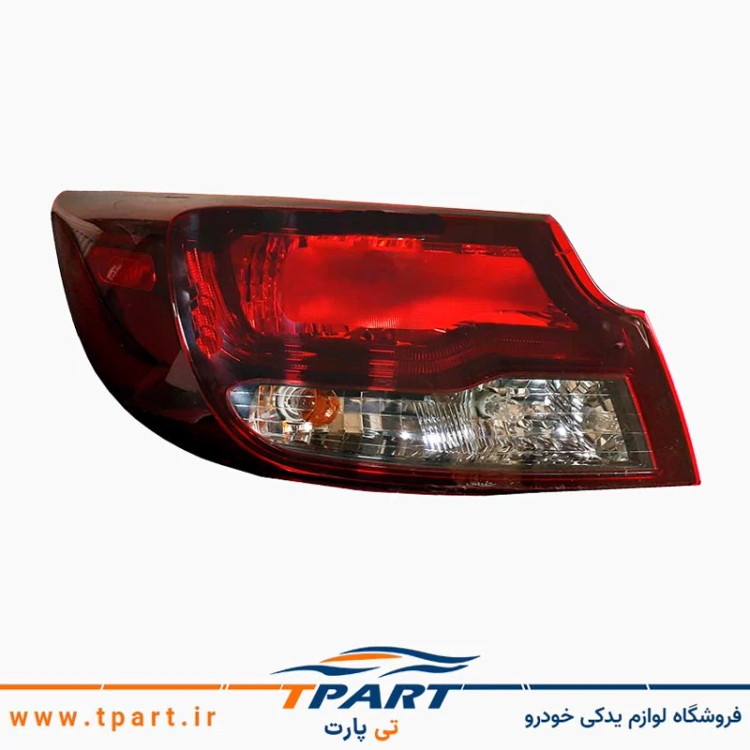 چراغ عقب روی بدنه شاهین سمت راننده فن آوران