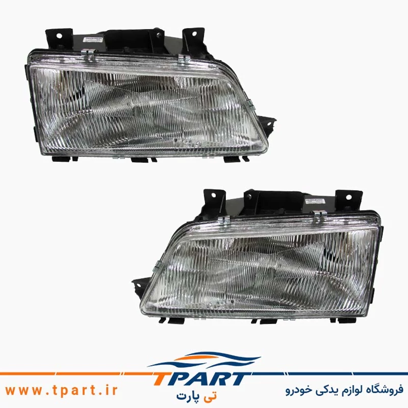 جفت چراغ جلو 405 جمع ساز شیشه ای
