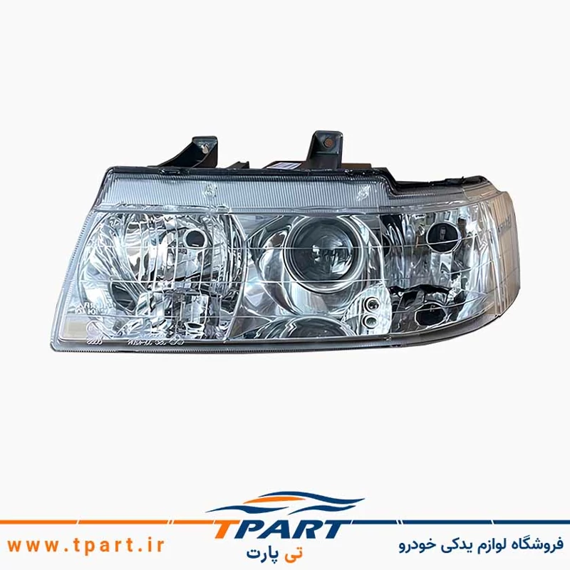 جفت چراغ جلو سمند جمع ساز (لنزدار)