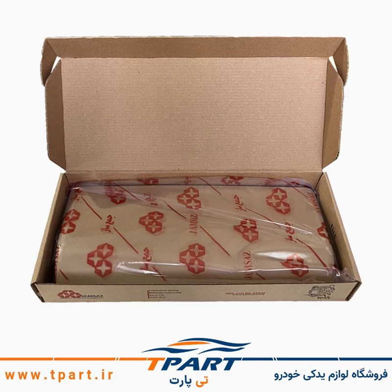 چراغ ترمز سوم پارس ELX کرم (بژ) جمع ساز (با لامپ و سوکت)