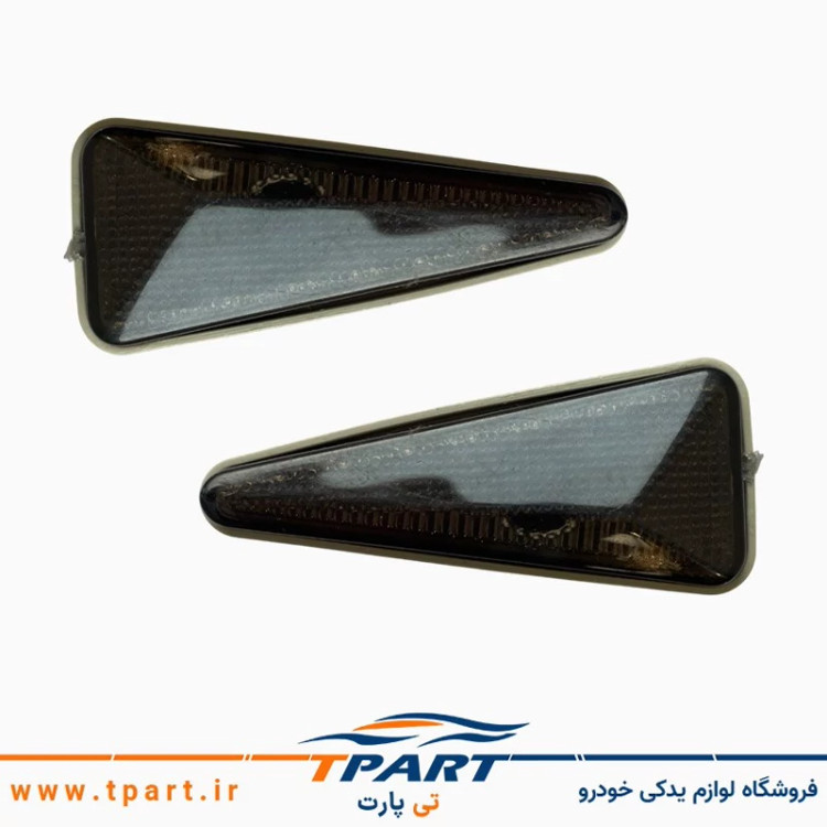 راهنما گلگیر پراید سه گوش (طرح مگان) - دودی