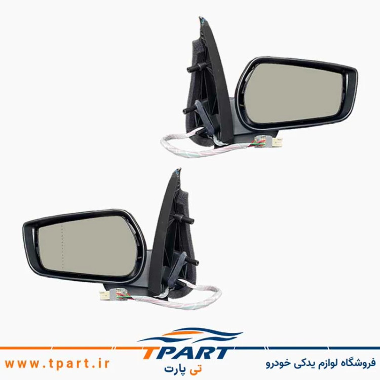 جفت آینه بغل پارس راهنمادار (پرشیا) کامل تنظیم برقی سوکت قدیم