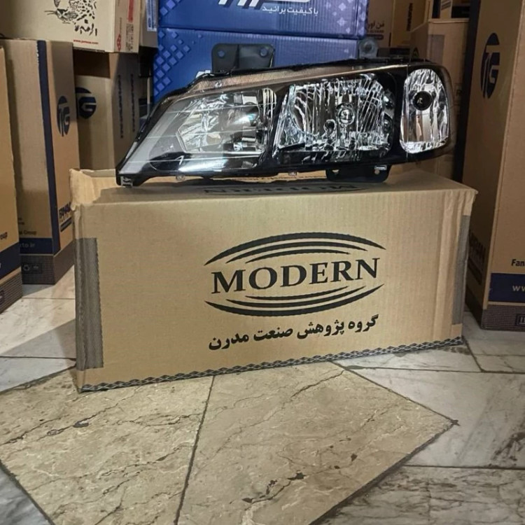 پک چراغ جلو دودی بهینه و مه شکن دیلایت دار پارس مدرن