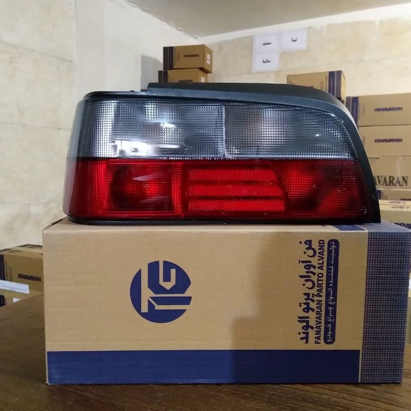 پک چراغ جلو دودی و عقب دودی روشن پارس فناوران