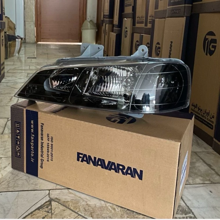 پک چراغ جلو دودی و عقب دودی روشن پارس فناوران