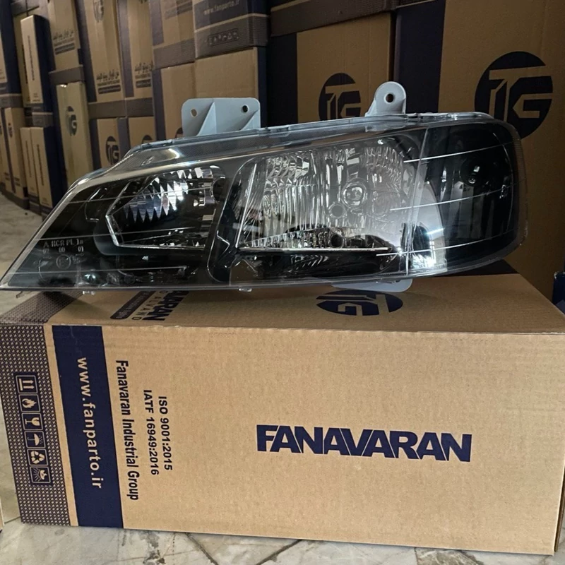 پک چراغ جلو دودی و عقب دودی روشن پارس فناوران