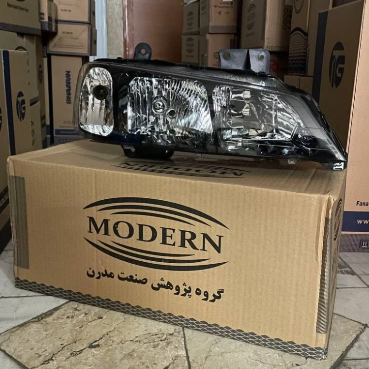 چراغ جلو دودی اسپرت پژو پارس ( پرشیا ) مدرن ( جفت )