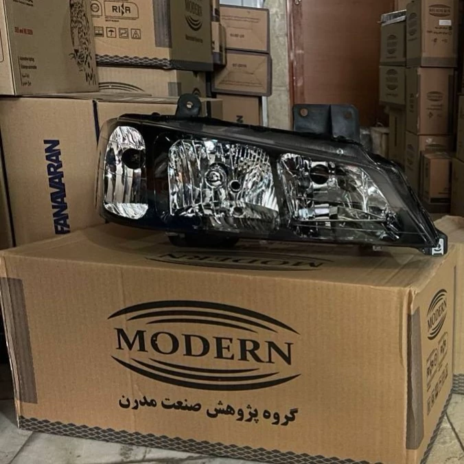 چراغ جلو دودی اسپرت پژو پارس ( پرشیا ) مدرن ( جفت )