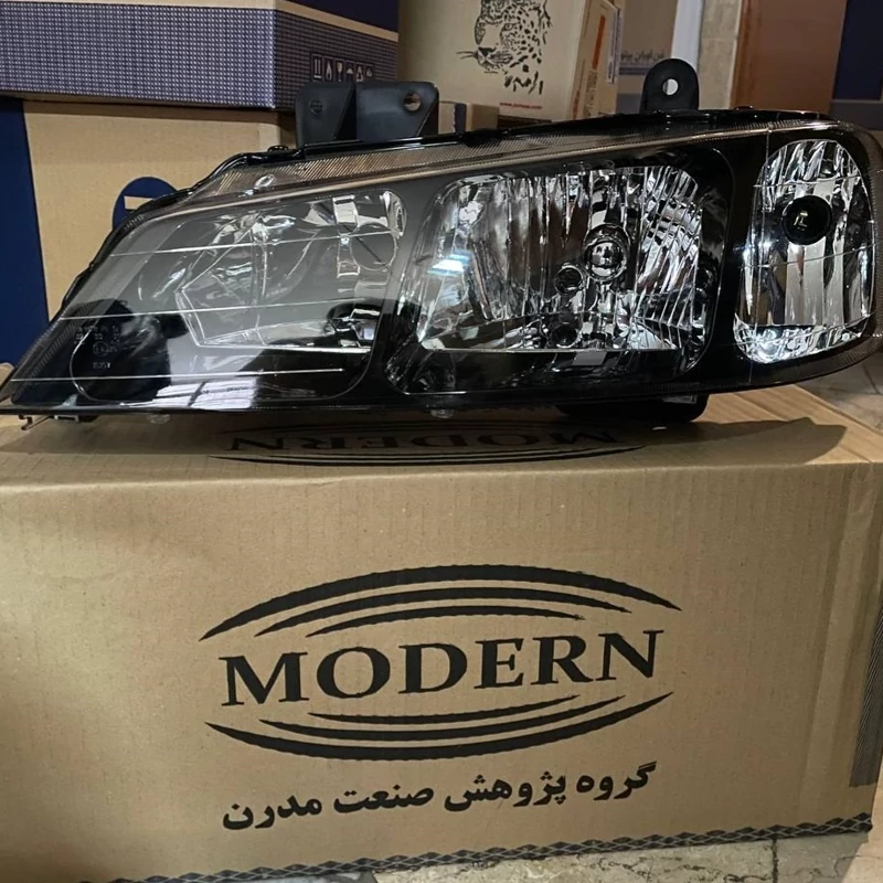 چراغ جلو دودی اسپرت پژو پارس (پرشیا) مدرن سمت چپ