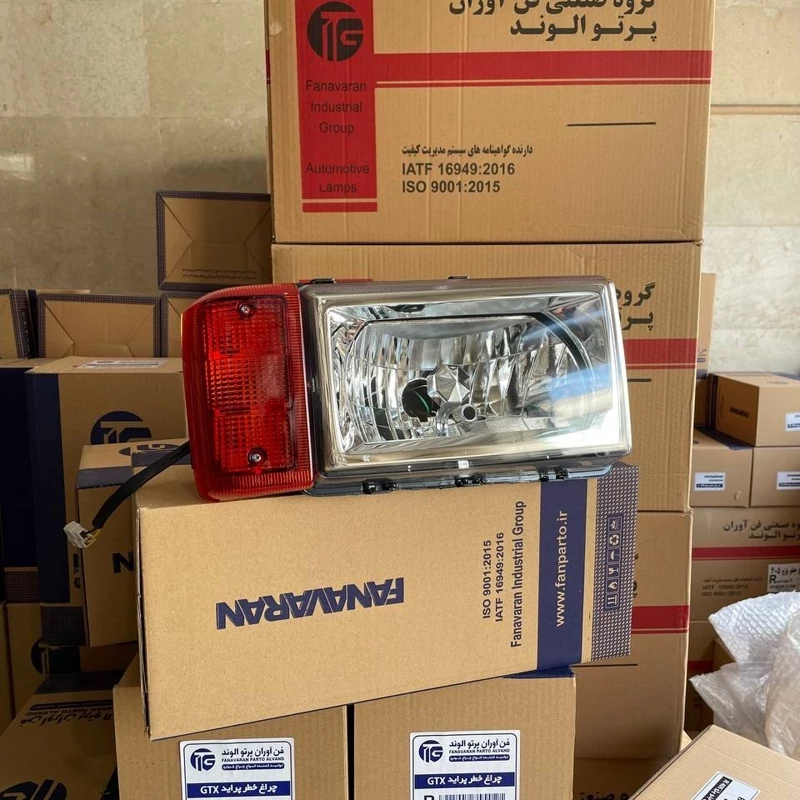 جفت چراغ جلو پیکان فن آوران طرح جدید (پلی کربنات) شفاف