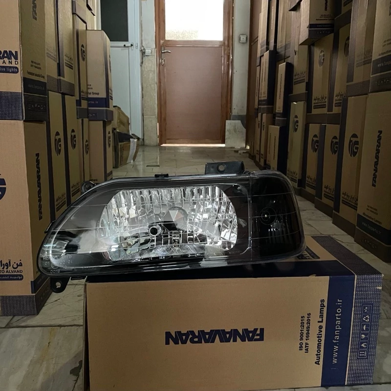 چراغ جلو دودی اسپرت پراید 131 فن آوران (جفت)
