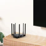 روتر بیسیم دو باند 6 آنتن 4G LTE پرودو Porodo Dual Band Portable Wi-Fi Router PDLFST207