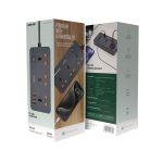 چند راهی و محافظ برق مدل GNGS200PSBK گرین لاین Green Lion GS-200 Power Socket 2500W – Black