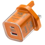 شارژر دیواری 30وات پرودو مدل Tezclarte Dual-Port PDFWCH101