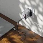 شارژر دیواری گرین لاین 45W مدل Green Lion GaN UK GNGAN45WUKGY