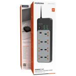 چندراهی برق و شارژر تایمر دار پرودو 3000W مدل 7AC PDFWCH099GY