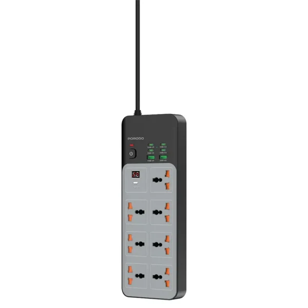 چندراهی برق و شارژر تایمر دار پرودو 3000W مدل 7AC PDFWCH099GY